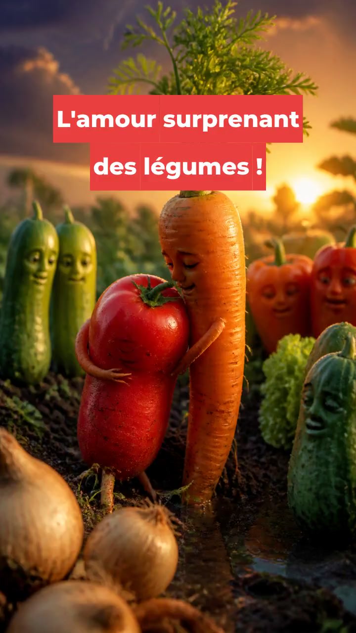 L'amour surprenant des légumes !