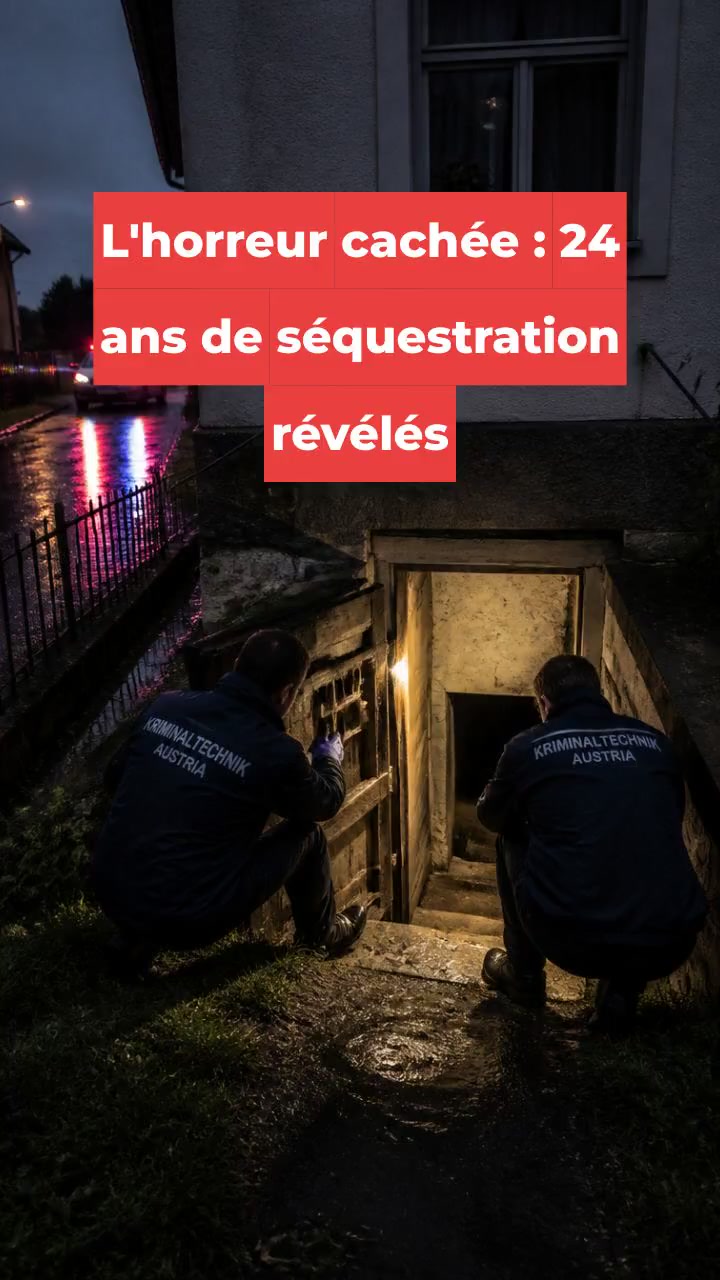 L'horreur cachée : 24 ans de séquestration révélés