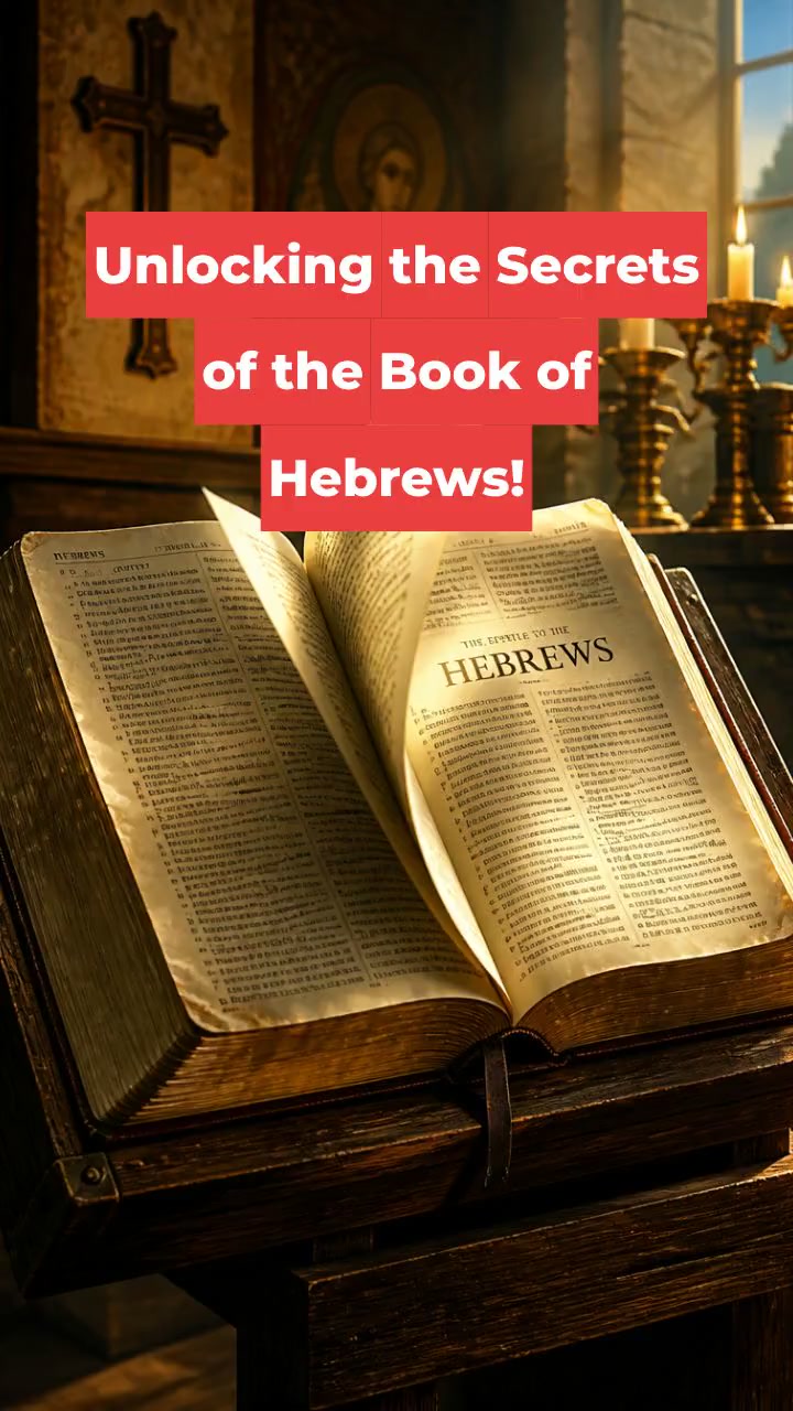 Unlocking the Secrets of the Book of Hebrews!