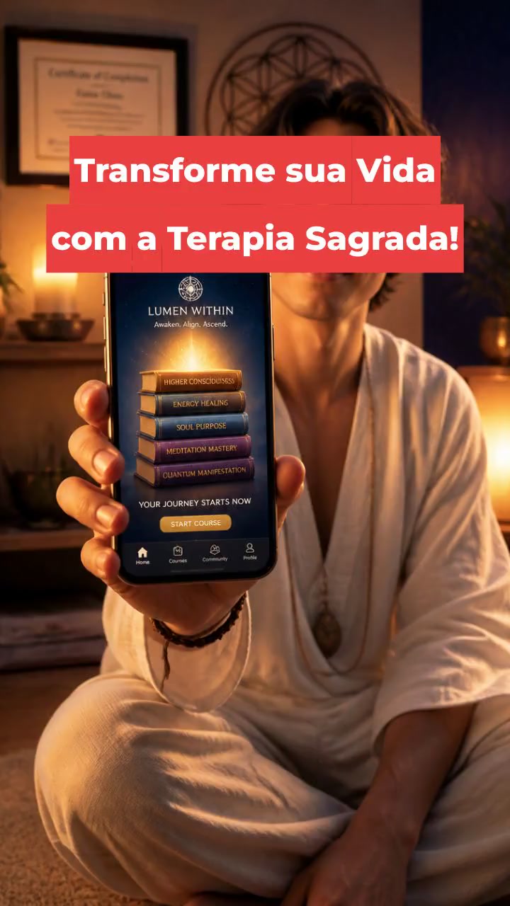 Transforme sua Vida com a Terapia Sagrada!