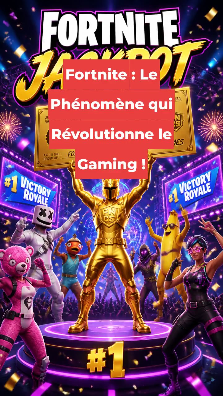 Fortnite : Le Phénomène qui Révolutionne le Gaming !