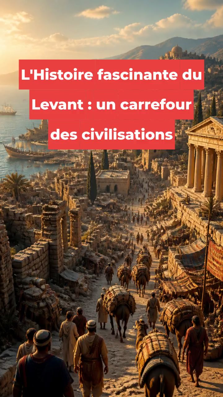 L'Histoire fascinante du Levant : un carrefour des civilisations