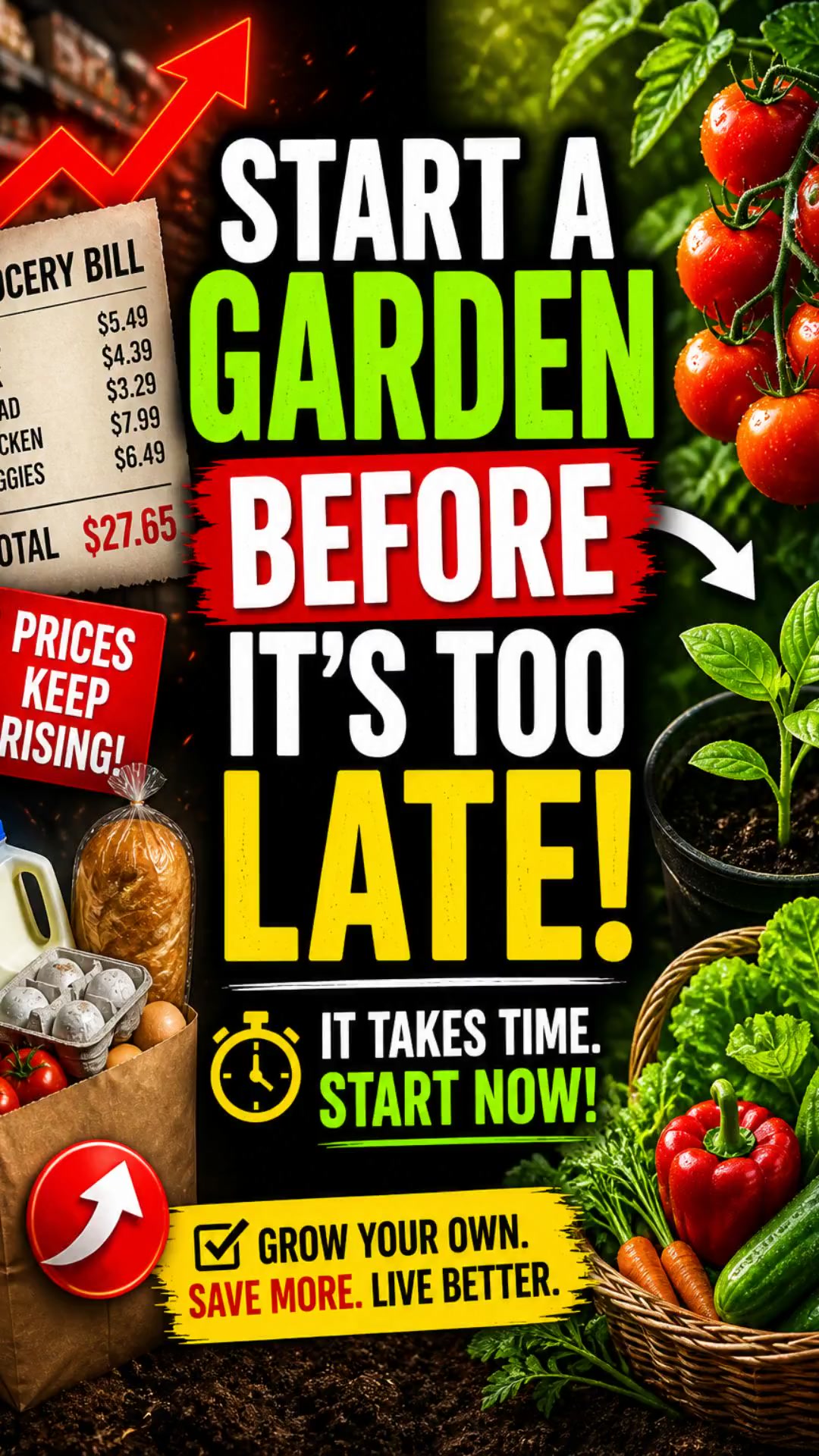 Grow A Garden... Before It\'s Too Late🌱😳