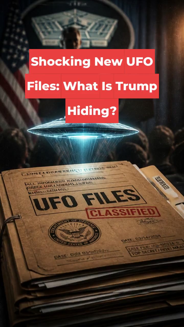 Shocking New UFO Files: What Is Trump Hiding?