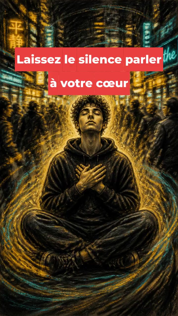 Ce que le silence essaie de te dire chaque jour