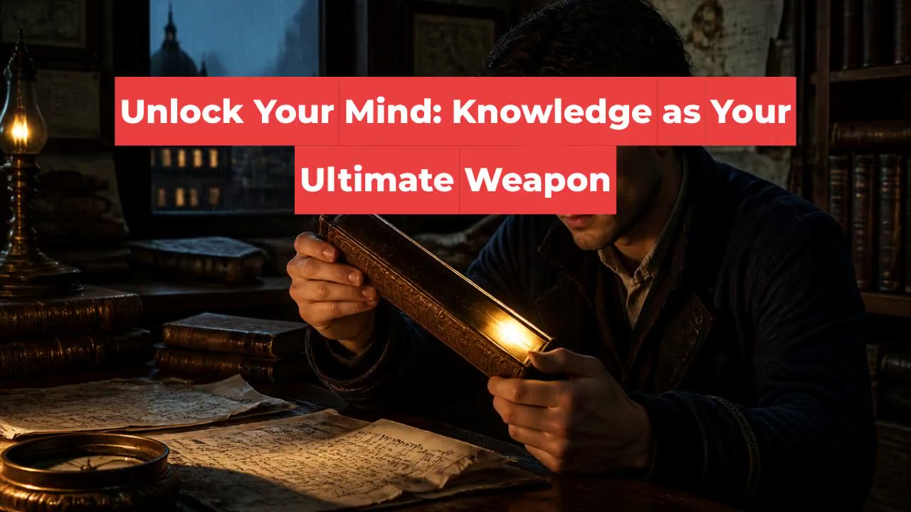 Unlock Your Mind: Knowledge as Your Ultimate Weapon
