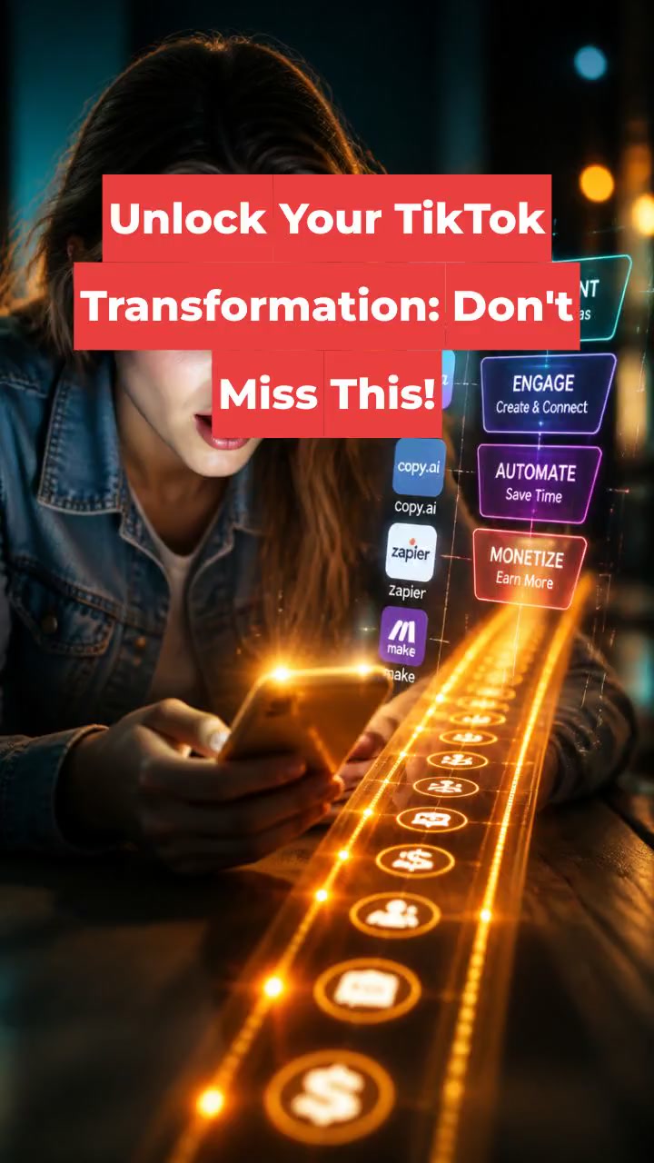Unlock Your TikTok Transformation: Don't Miss This!