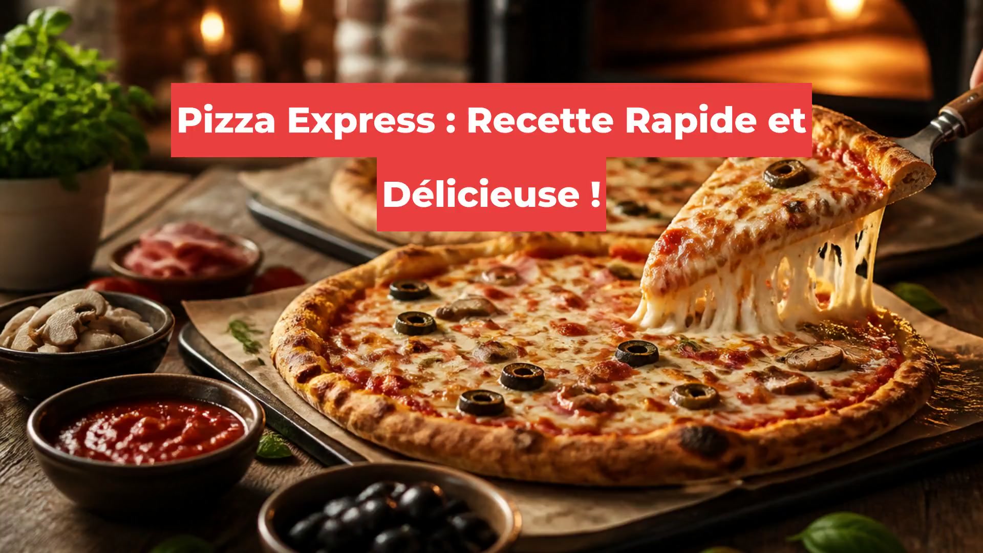 Pizza Express : Recette Rapide et Délicieuse !