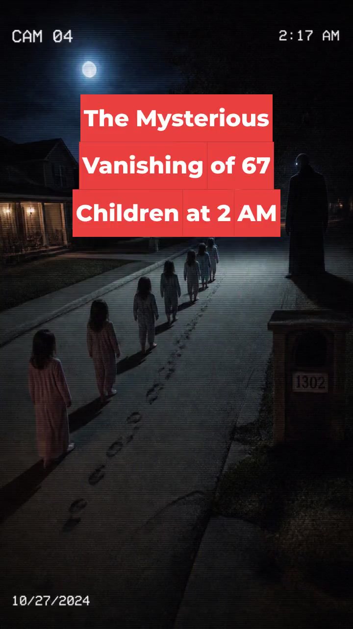 The Mysterious Vanishing of 67 Children at 2 AM