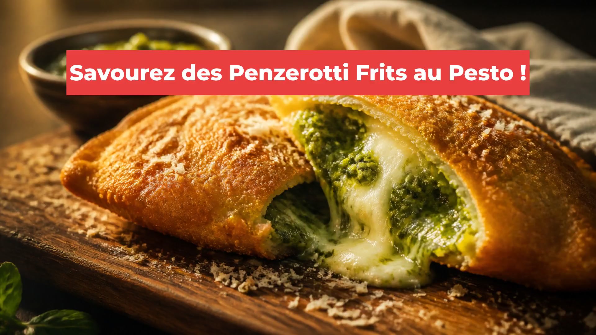 Savourez des Penzerotti Frits au Pesto !