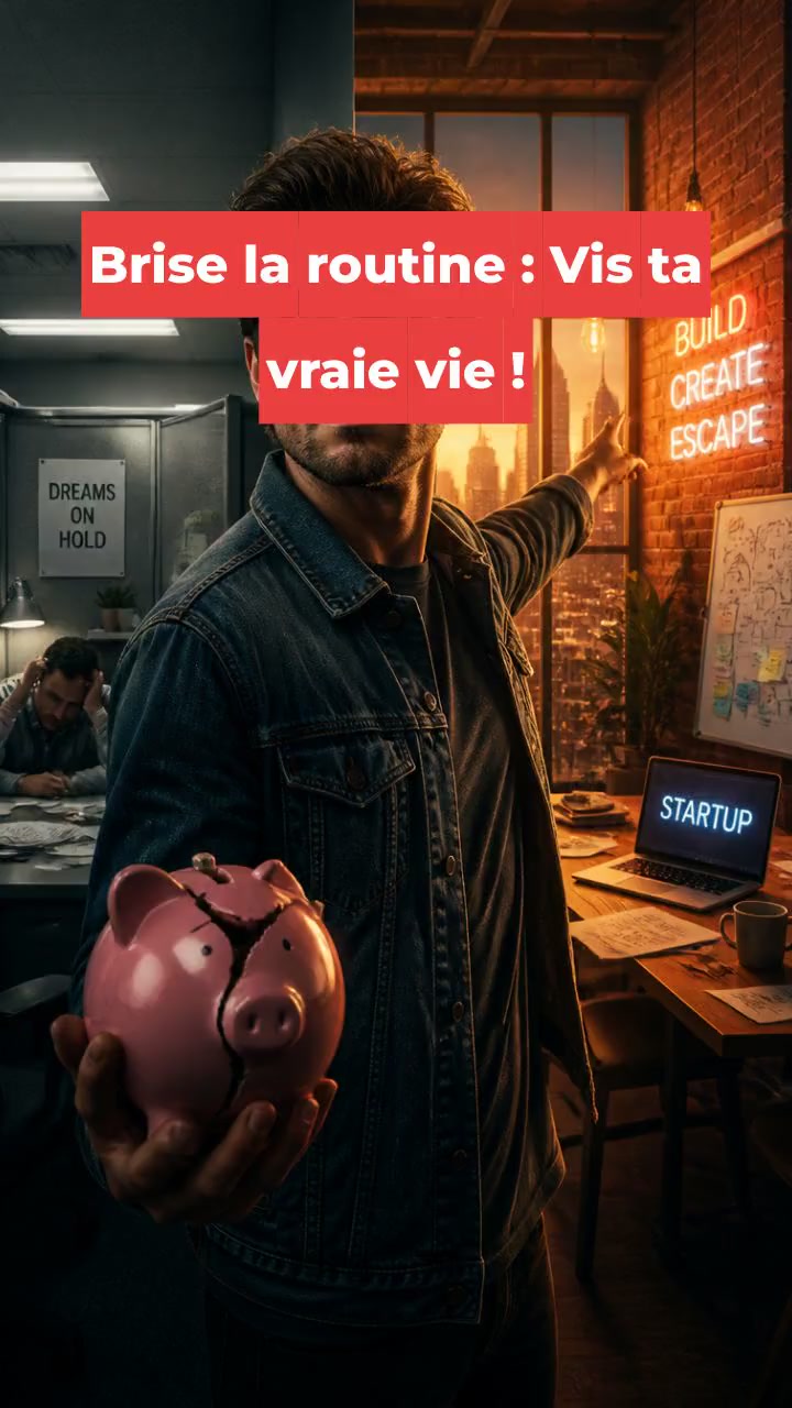Brise la routine : Vis ta vraie vie !