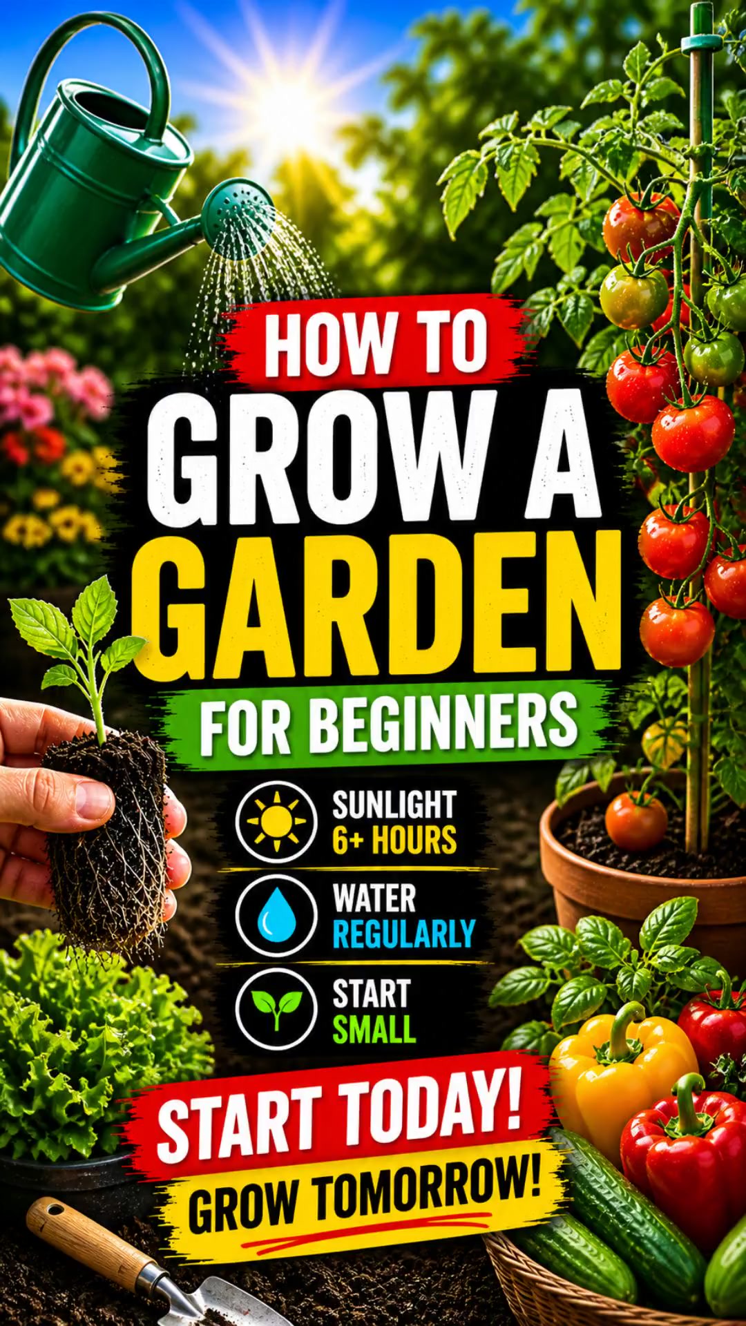 Grow A Garden For Beginners 🌱🌸