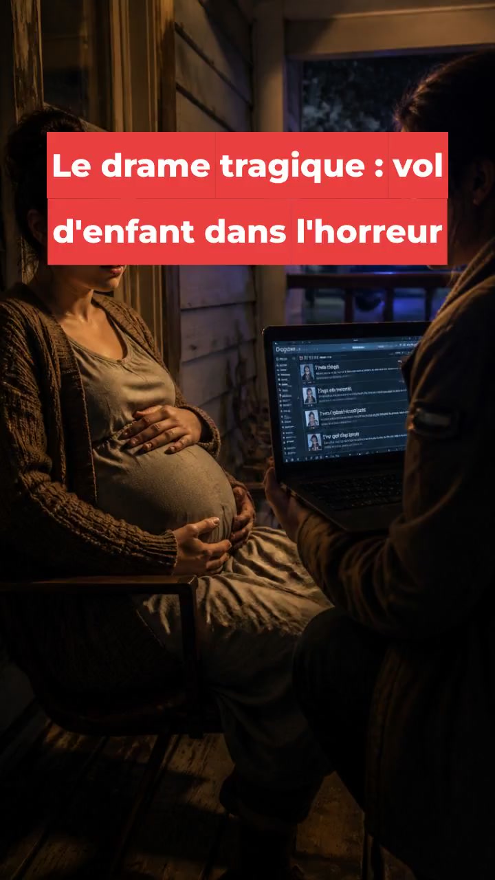 Le drame tragique : vol d'enfant dans l'horreur