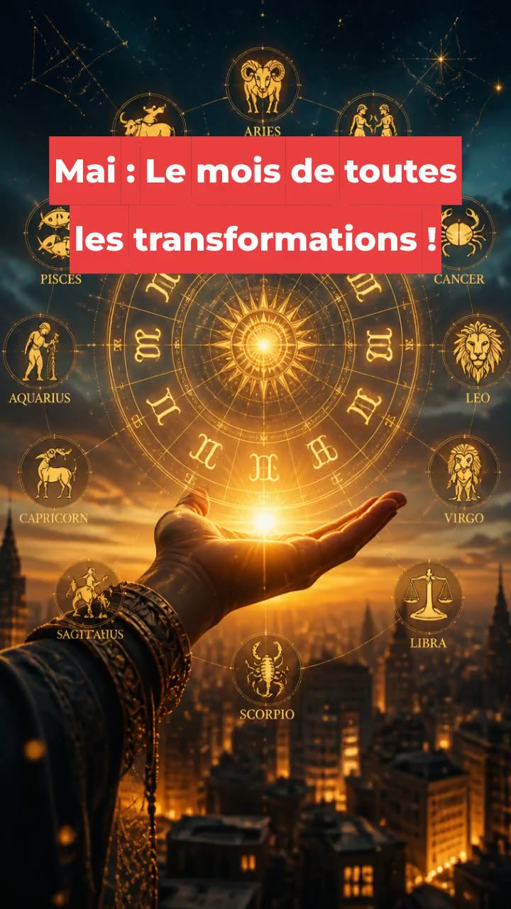 Mai : Le mois de toutes les transformations !