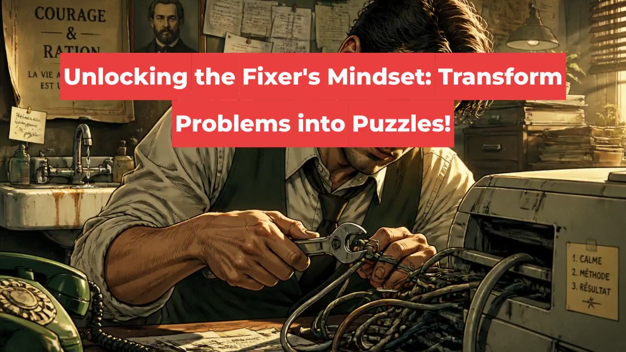 Unlocking the Fixer's Mindset: Transform Problems into Puzzles!