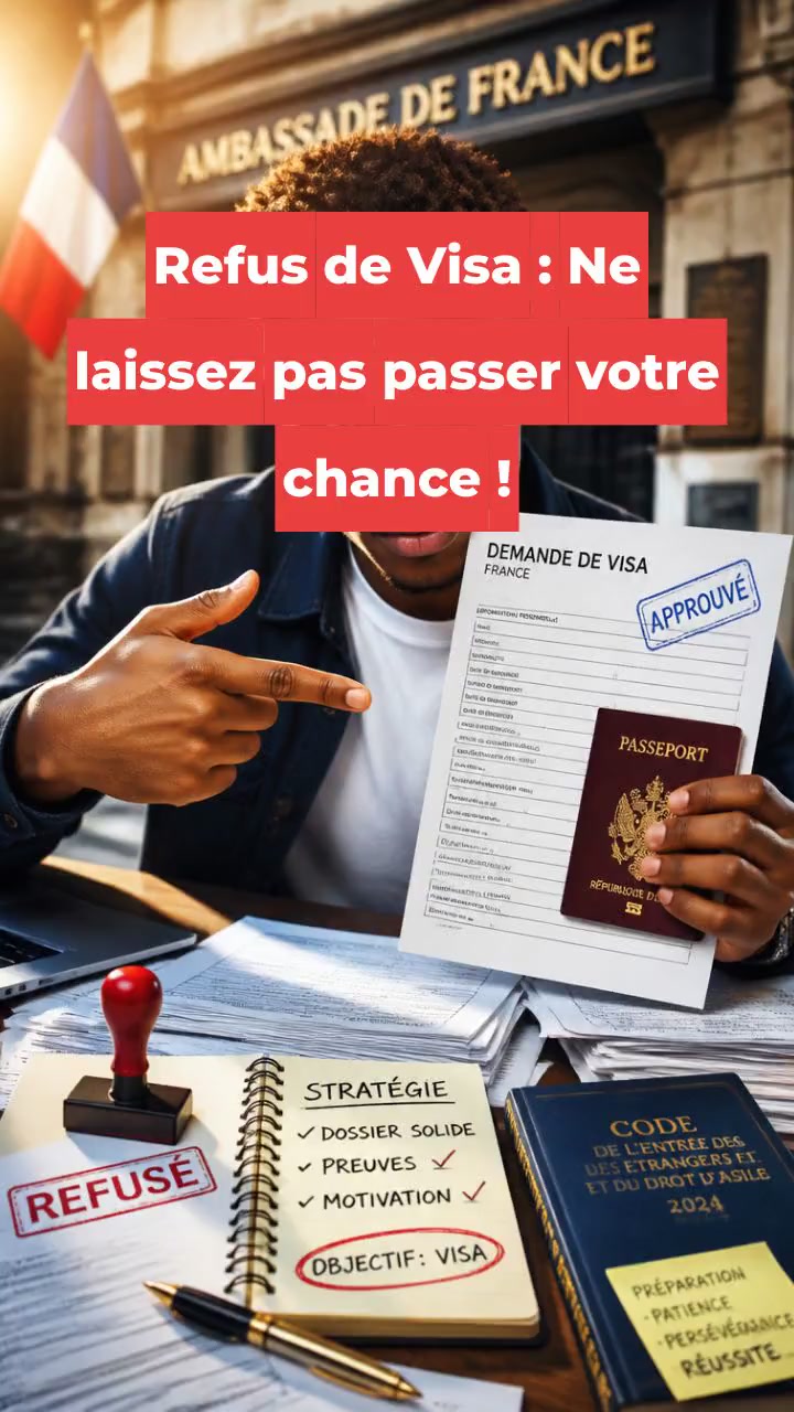 Refus de Visa : Ne laissez pas passer votre chance !