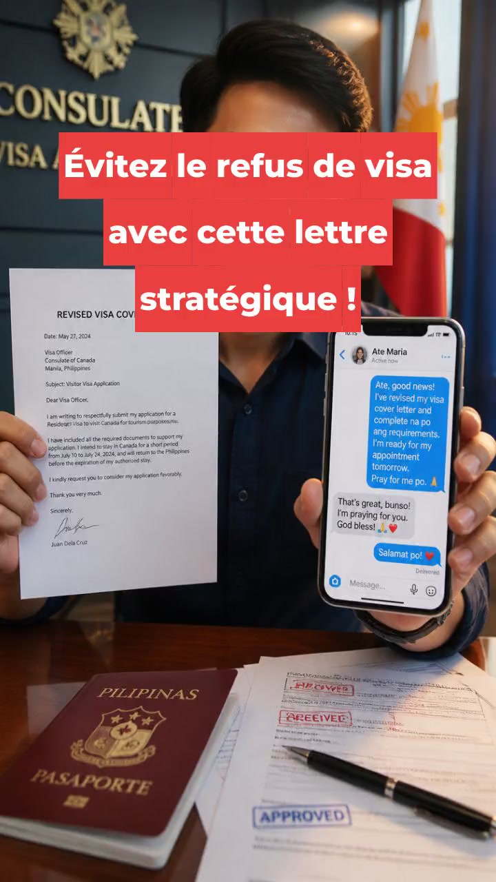 Évitez le refus de visa avec cette lettre stratégique !