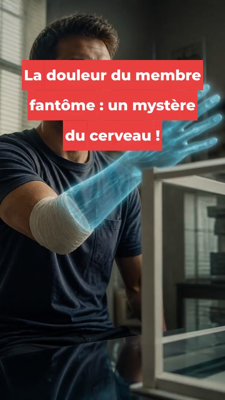 La douleur du membre fantôme : un mystère du cerveau !