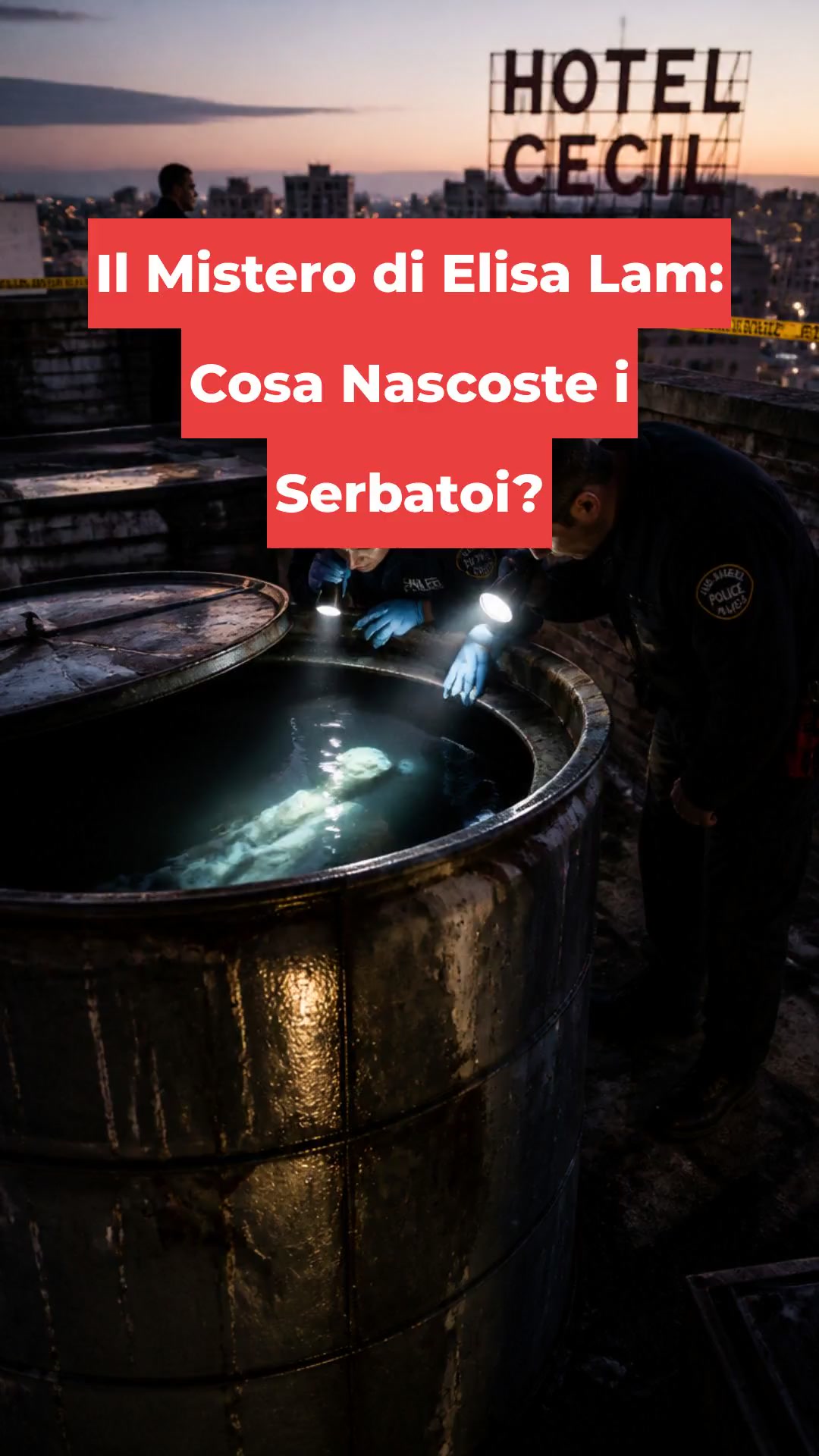 Il Mistero di Elisa Lam: Cosa Nascoste i Serbatoi?