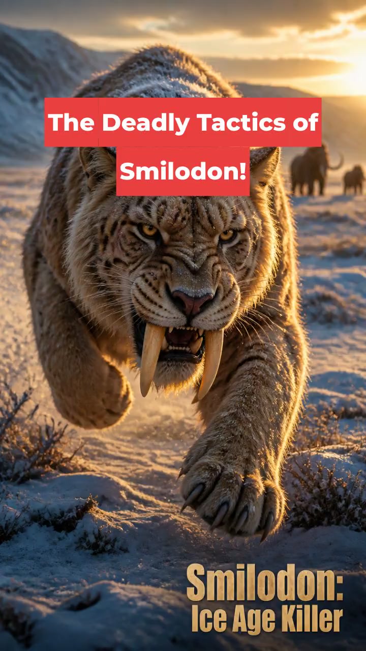 The Deadly Tactics of Smilodon!