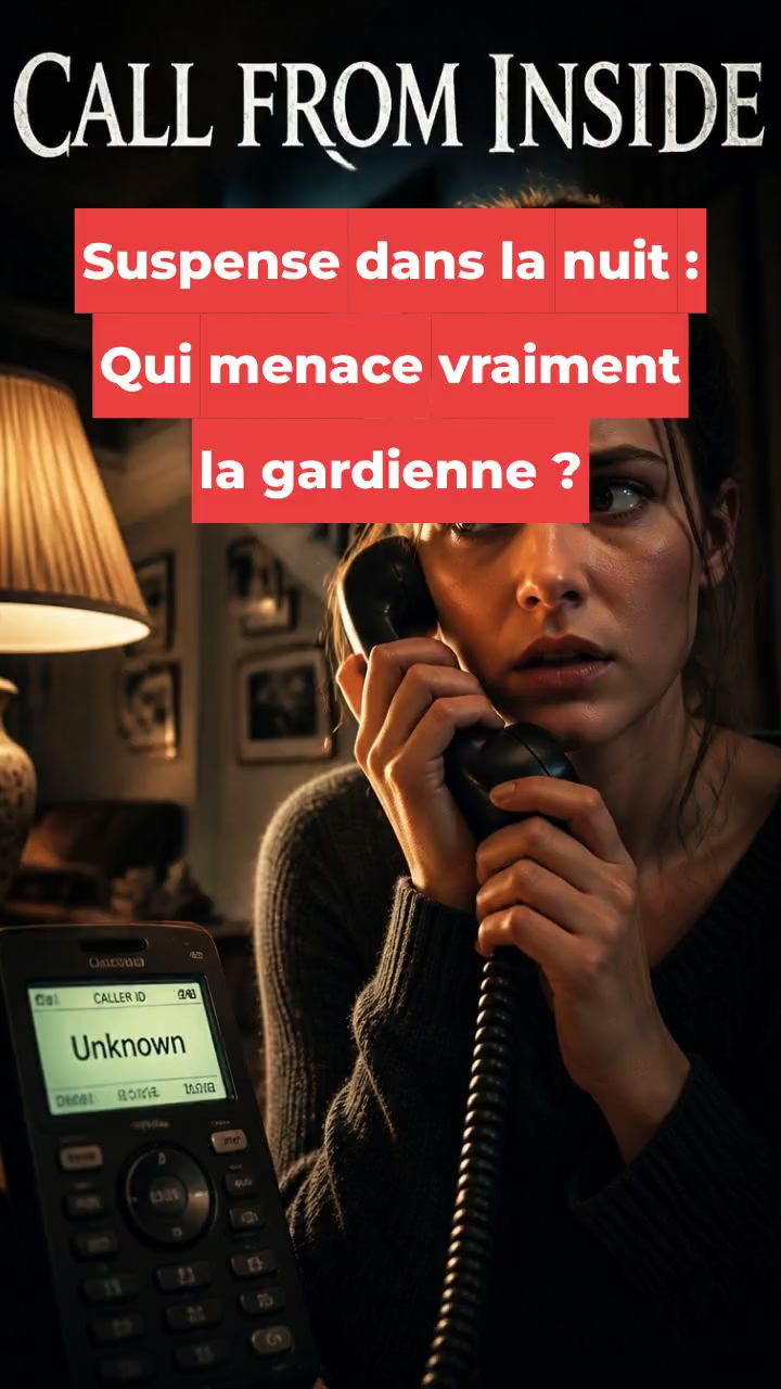 Suspense dans la nuit : Qui menace vraiment la gardienne ?
