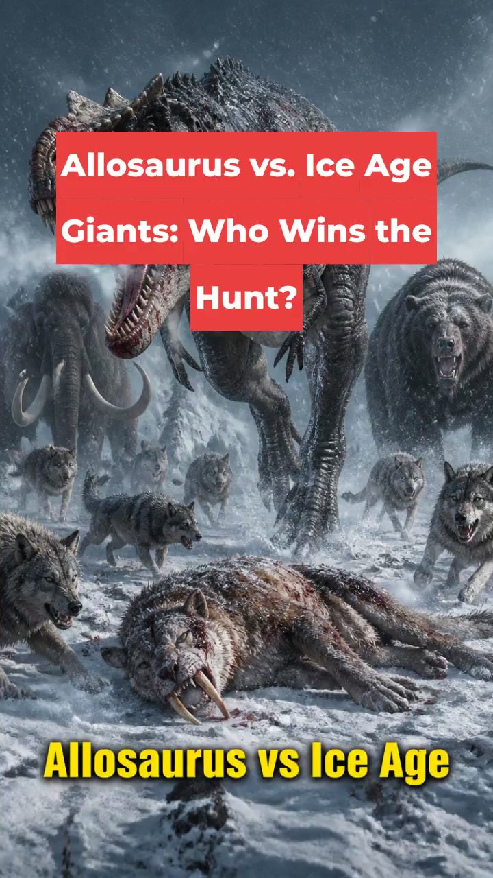 Allosaurus vs. Ice Age Giants: Who Wins the Hunt?