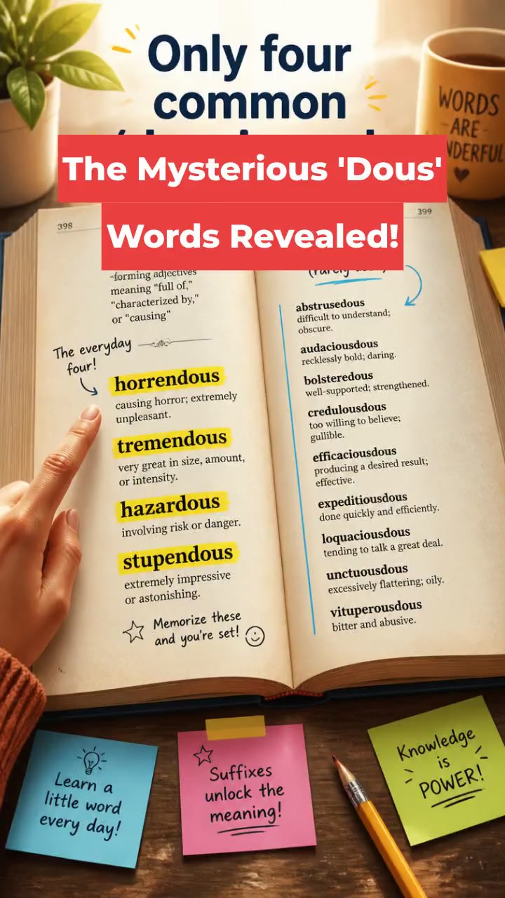 The Mysterious 'Dous' Words Revealed!