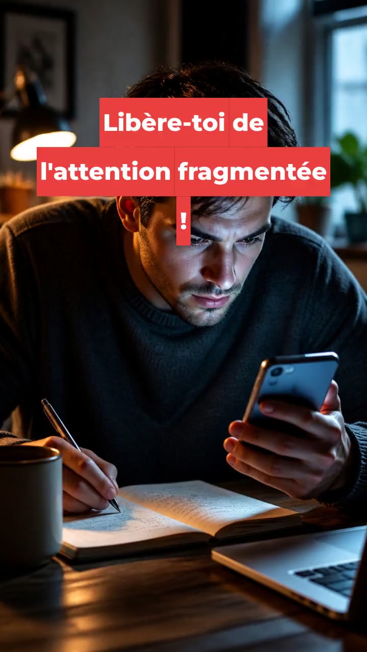Libère-toi de l'attention fragmentée !