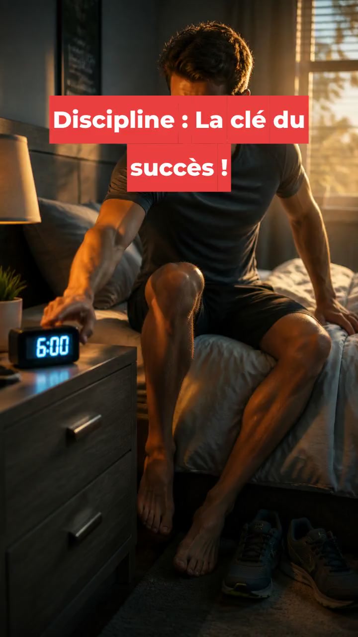 Discipline : La clé du succès !