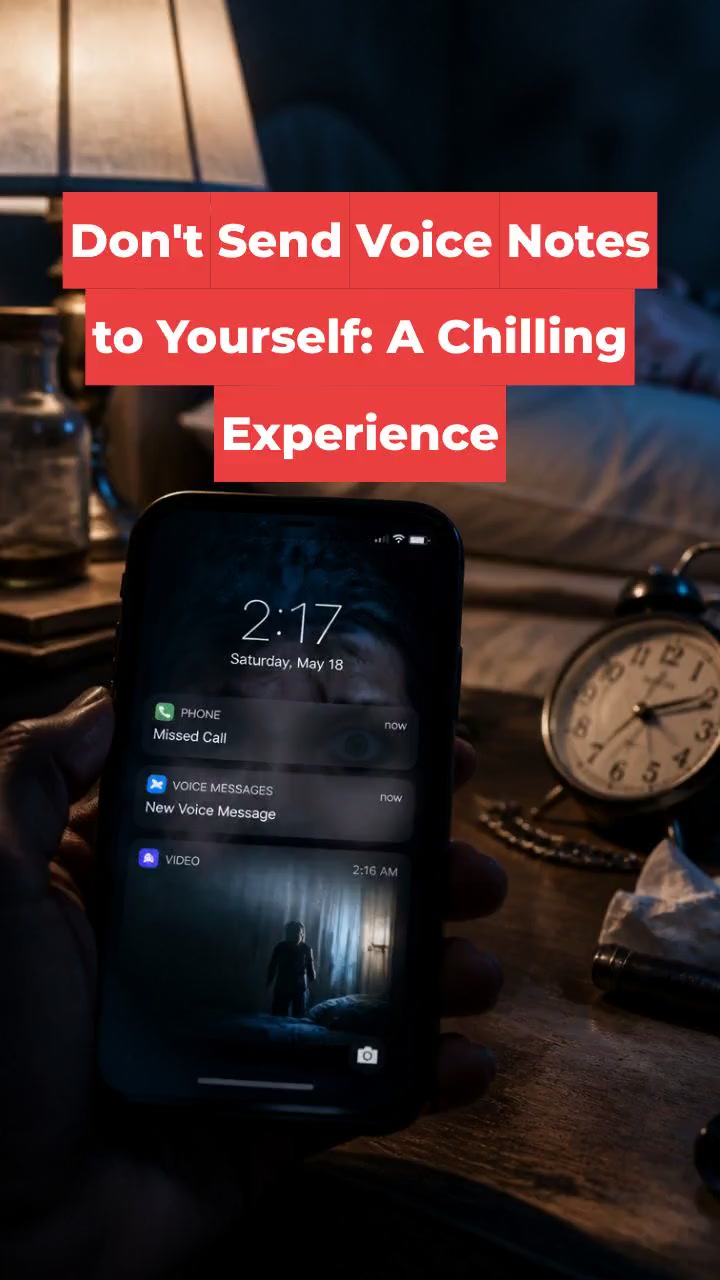 Don't Send Voice Notes to Yourself: A Chilling Experience