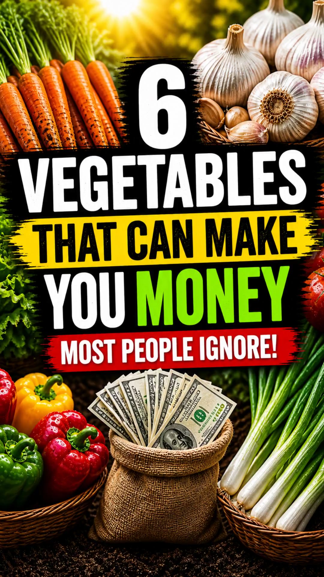 “6 Vegetables That Can Make You Money 💰🌱 (Most People Ignore)”