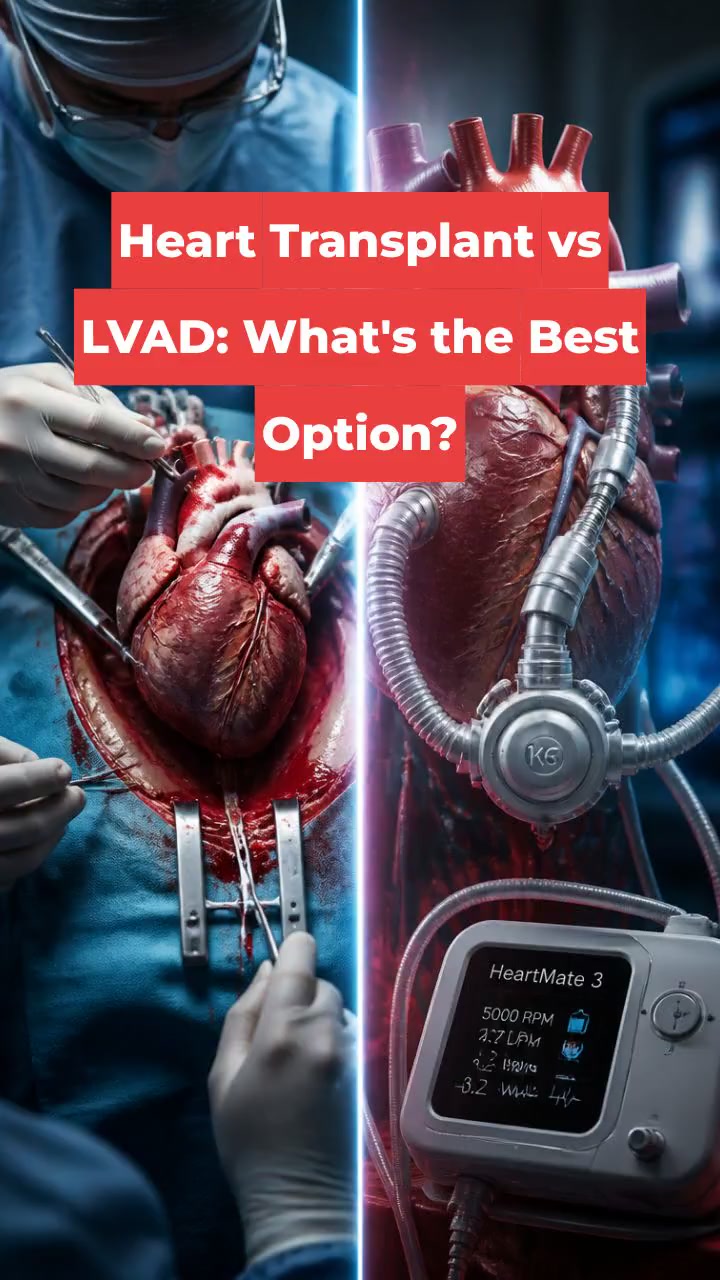 Heart Transplant vs LVAD: What's the Best Option?