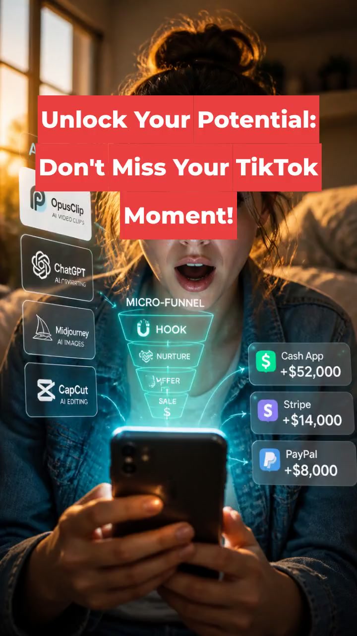 Unlock Your Potential: Don't Miss Your TikTok Moment!