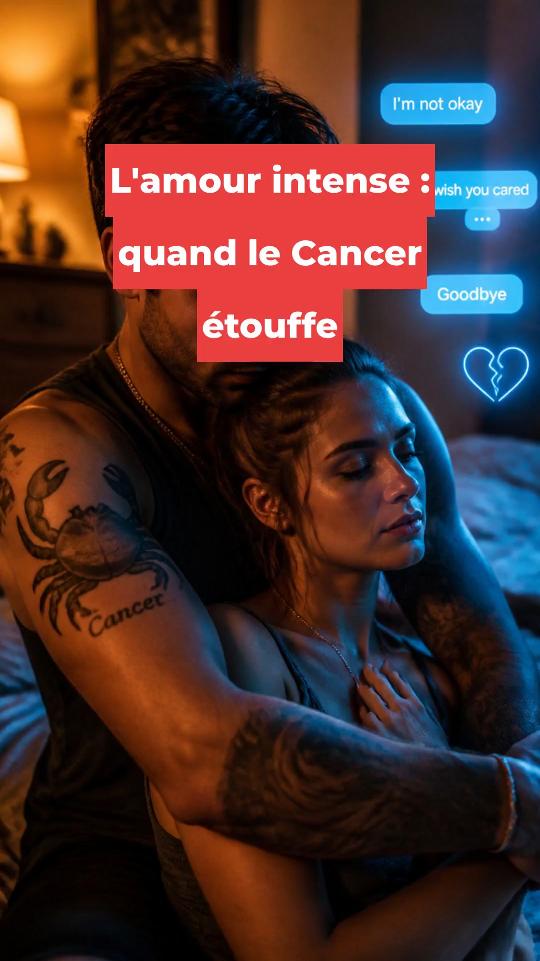 L'amour intense : quand le Cancer étouffe