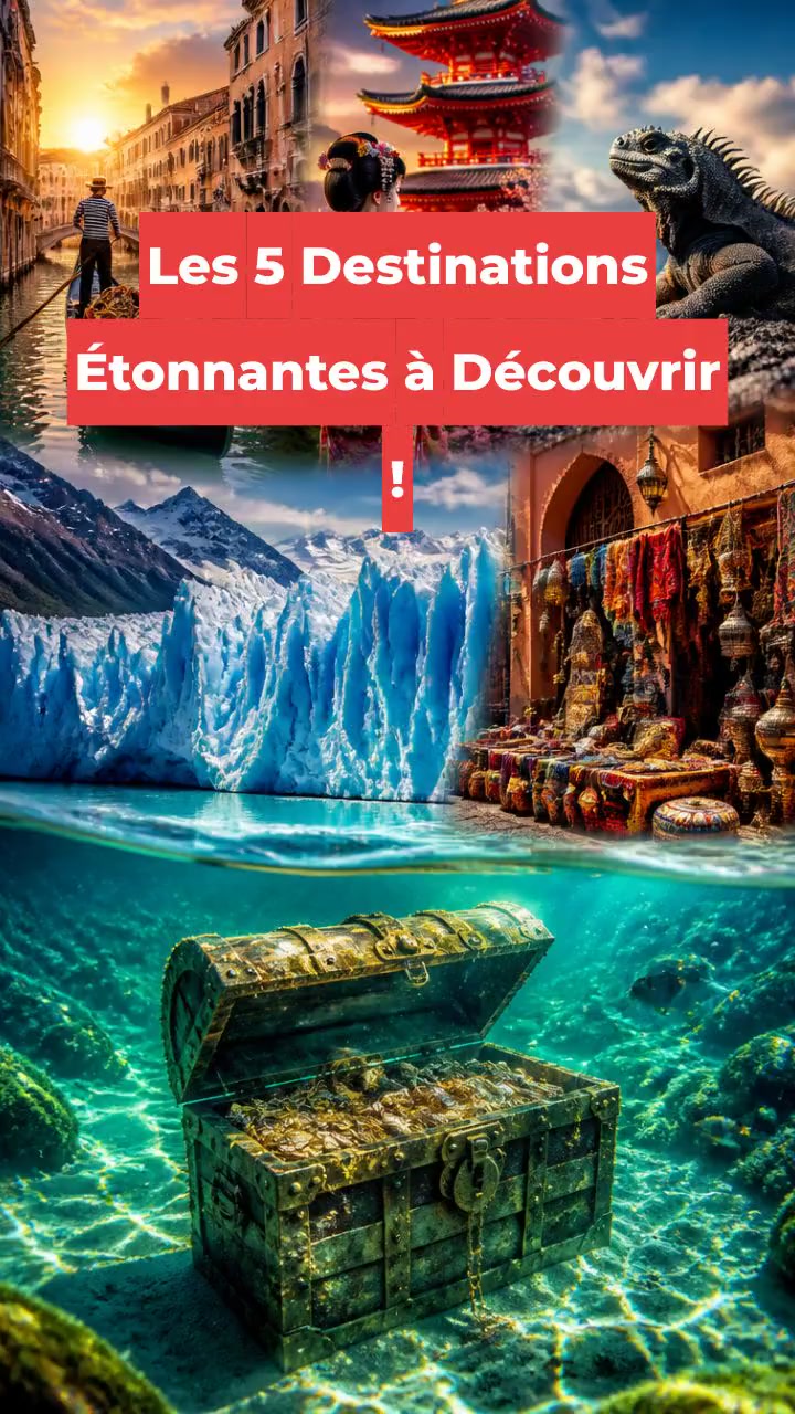 Les 5 Destinations Étonnantes à Découvrir !
