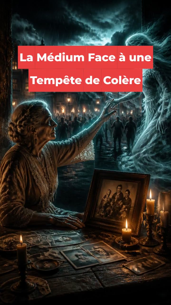 La Médium Face à une Tempête de Colère