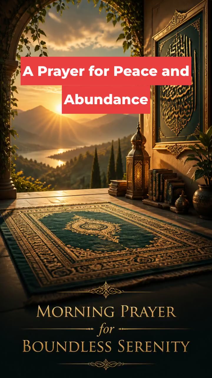 A Prayer for Peace and Abundance