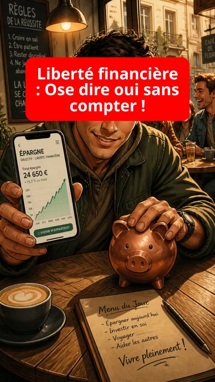 Liberté financière : Ose dire oui sans compter !