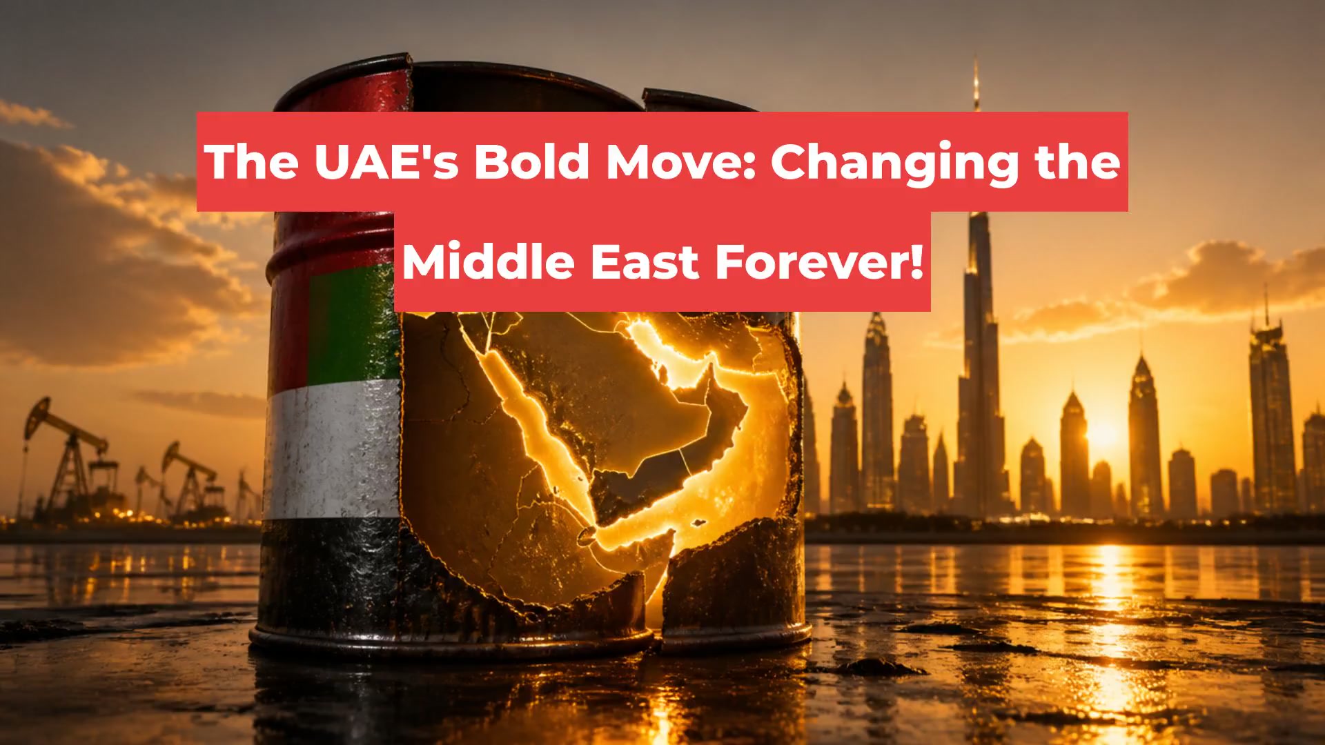 The UAE's Bold Move: Changing the Middle East Forever!