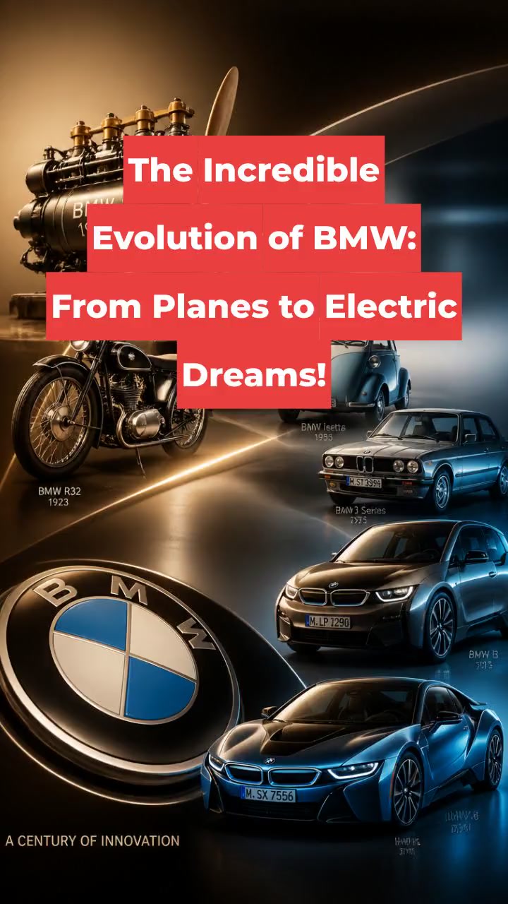 The Incredible Evolution of BMW: From Planes to Electric Dreams!
