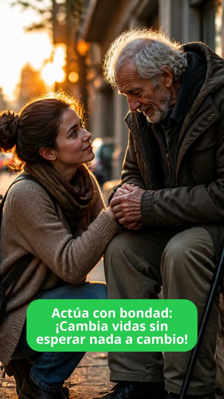 Actúa con bondad: ¡Cambia vidas sin esperar nada a cambio!