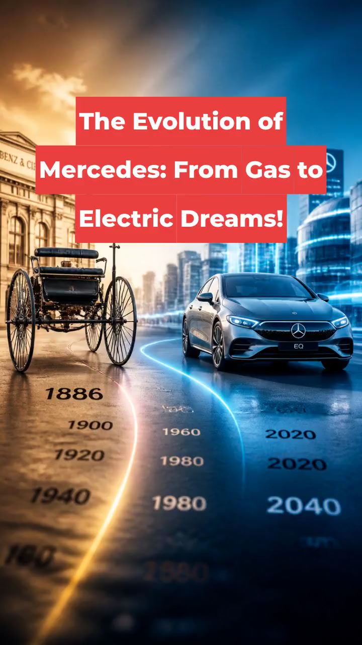 The Evolution of Mercedes: From Gas to Electric Dreams!