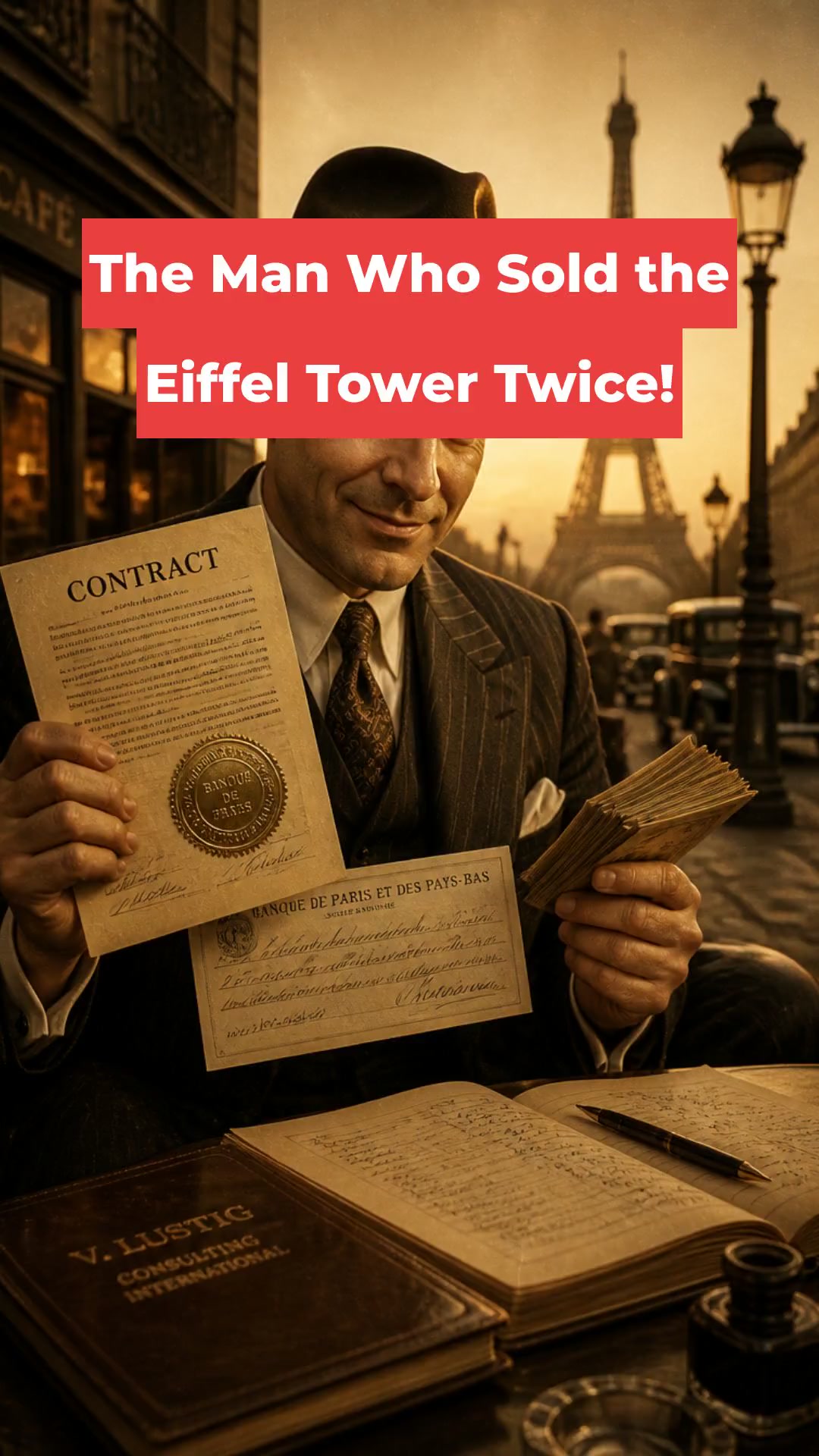 The Man Who Sold the Eiffel Tower Twice!