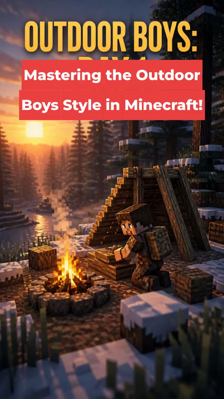 Mastering the Outdoor Boys Style in Minecraft!