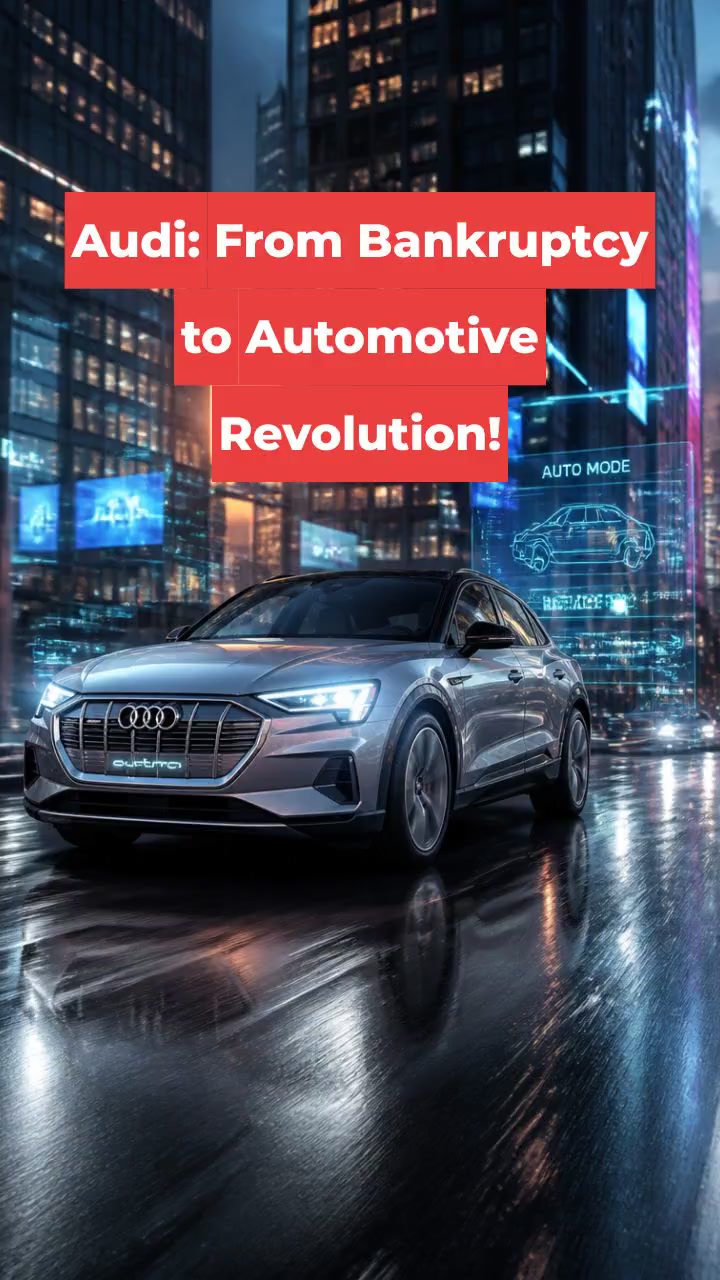 Audi: From Bankruptcy to Automotive Revolution!