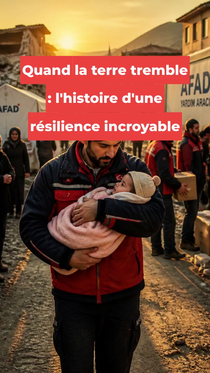 Quand la terre tremble : l'histoire d'une résilience incroyable
