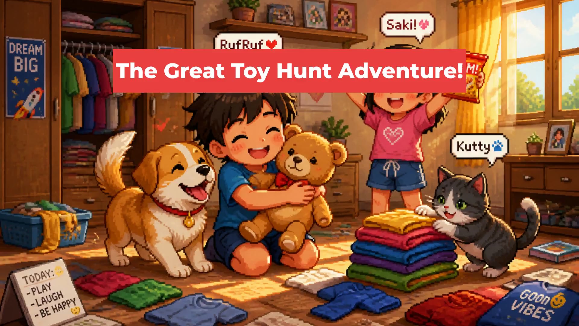 The Great Toy Hunt Adventure!