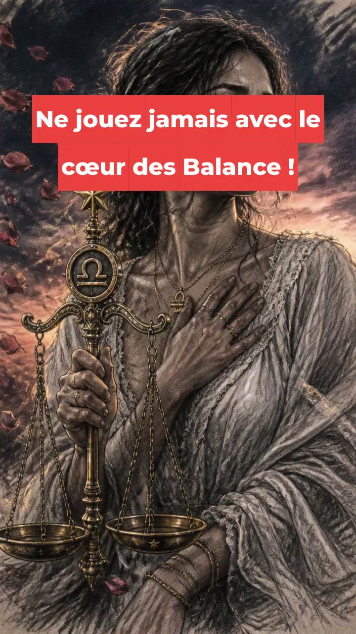 Ne jouez jamais avec le cœur des Balance !