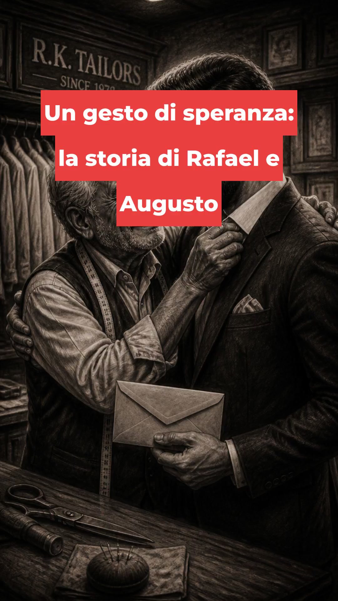 Un gesto di speranza: la storia di Rafael e Augusto
