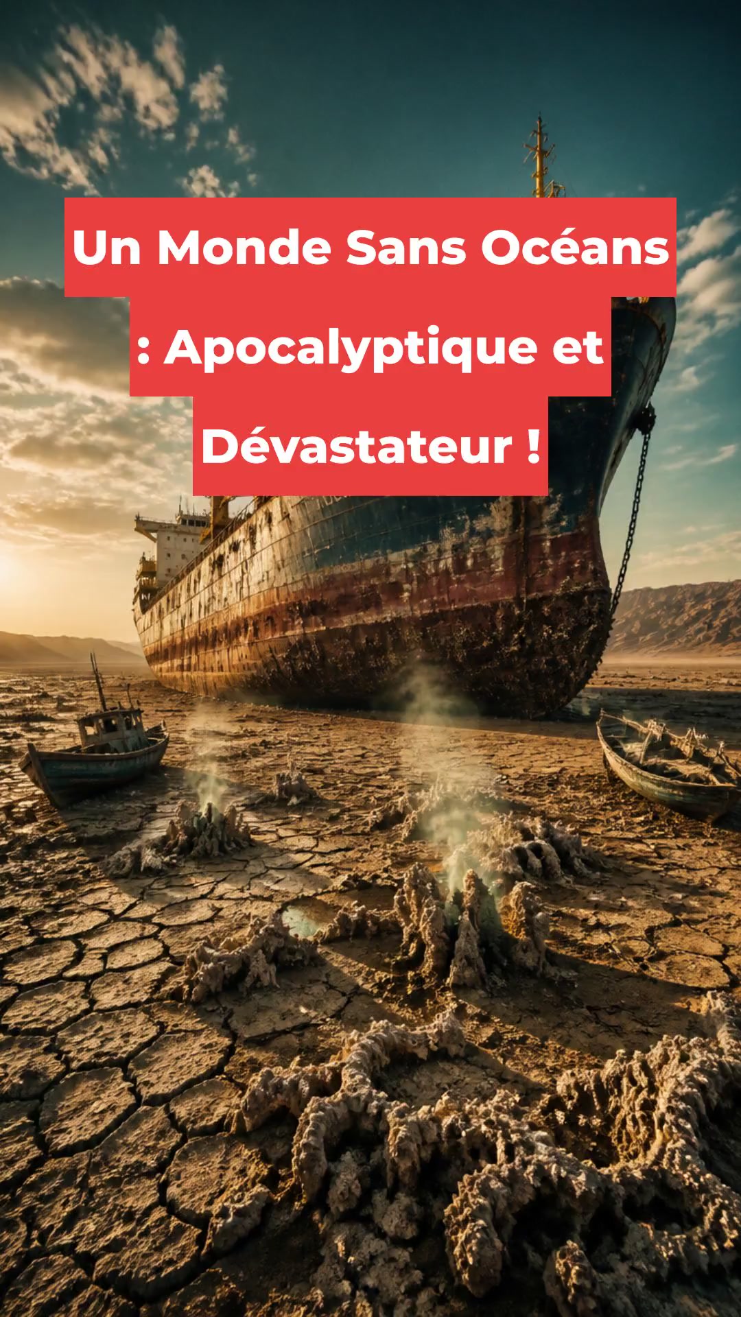 Un Monde Sans Océans : Apocalyptique et Dévastateur !